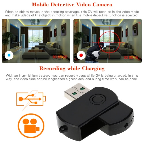 

1280*960 960P 1.3MP Camare Camcorder Mini U-Disk DV Camera AVI Video Recorder professional Security Camera Easy to Carry