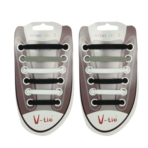 

12шт эластичные силиконовые шнурки No Tie Hammer Shape Shoe Sneaker Laces для спорта на открытом воздухе Тренер