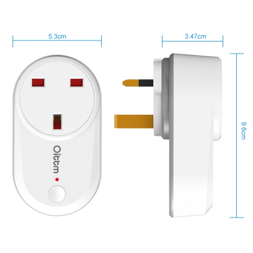 

Oittm WiFi Smart Plug Wireless Timing Switch Outlet