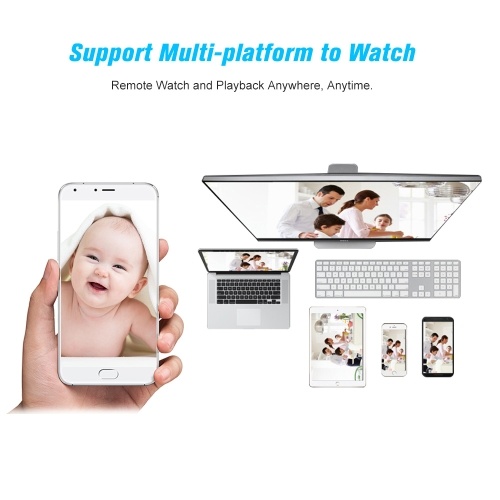 

HD 720P Megapixels 185 Degree Wireless WiFi Network IP Camera