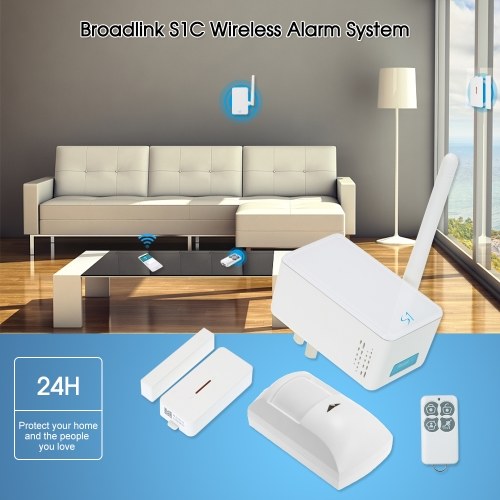 

Broadlink S1C Wireless Alarm System Kit