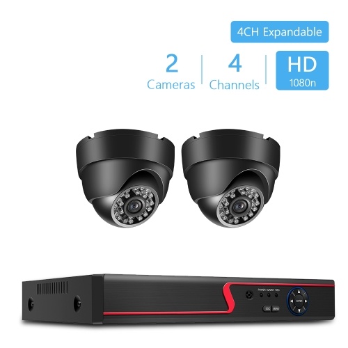 

Digital Video Recorder 4Channel + 2pcs 1080P Weatherproof Bullet Camera