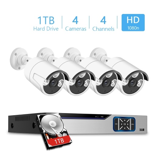 

4CH 1080P Security Camera System