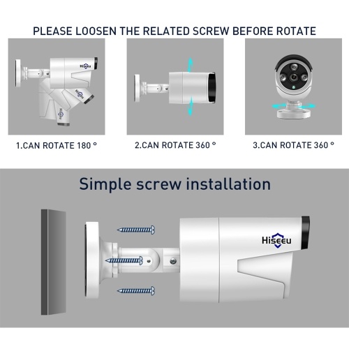 

Wireless Security Cameras System 8CH 1080P NVR with 4pcs 2.0MP 1080P Full HD Weatherproof Indoor Outdoor Surveillance IP Cameras NO Hard Drive