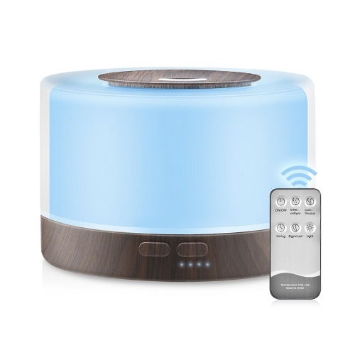 

500ML Ultrasonic Air Humidifier Essential Oil Diffuser