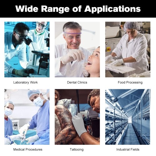 

100PCS/Pack Disposable Nitrile Protective Gloves