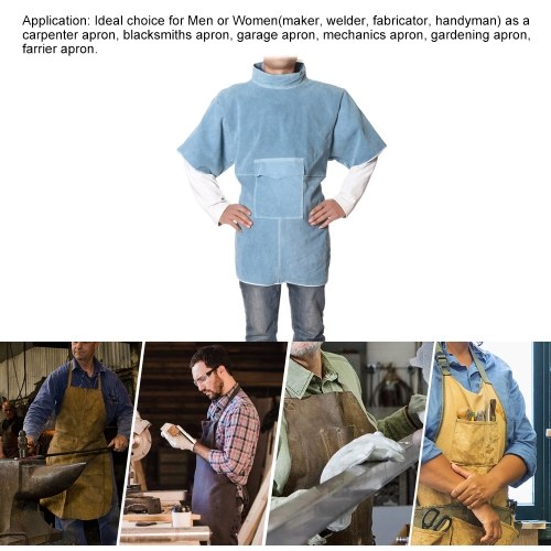 

Genuine Cowhide Leather Welding Jacket