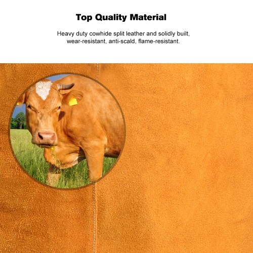 

Genuine Cowhide Leather Welding Jacket