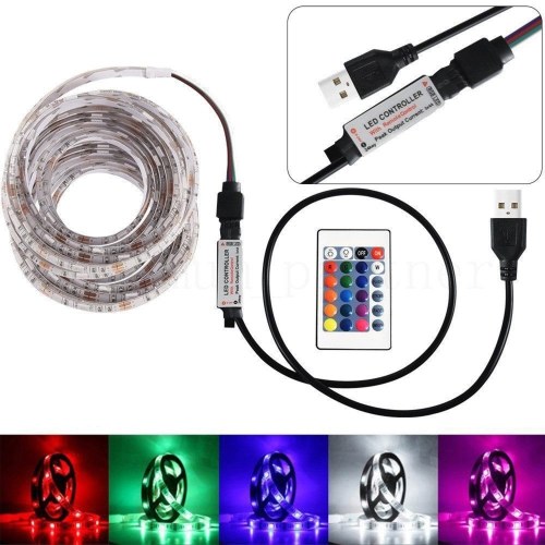 LED Lights for TV PC Gaming Monitor TV LED Backlight Remote Control Colors Changing LED Light Strip 