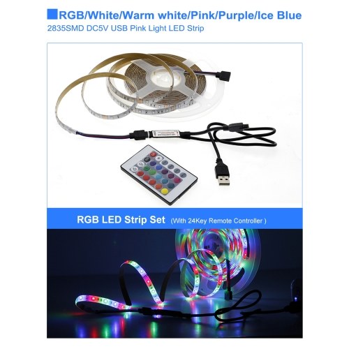 LED Lights for TV PC Gaming Monitor TV LED Backlight Remote Control Colors Changing LED Light Strip 