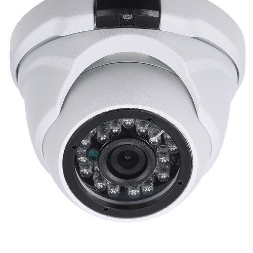 High-resolution 24 Lamps Nightvison Indoor Dome Camera Analog Security Camera