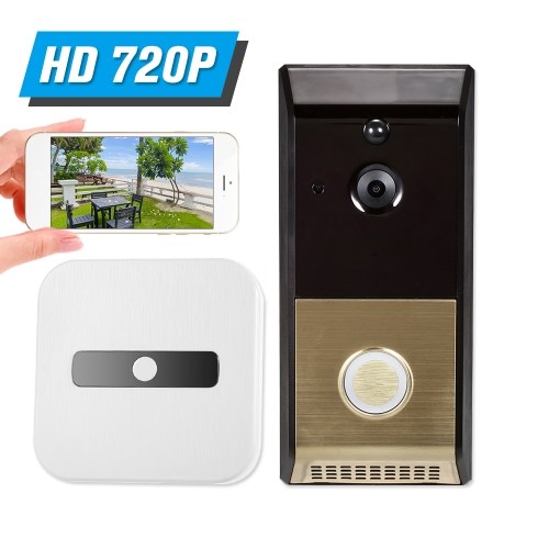 

HD 720P WiFi Smart Security DoorBell с крышкой Ding-Dong US Plug