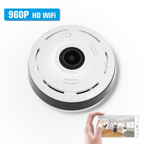 

Wireless 960P Mini Panoramic Fish Eye WIFI 360 Degree IP Camera