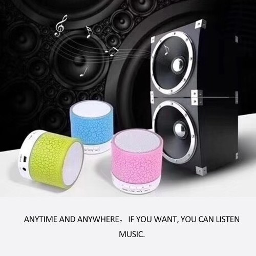 

Portable Colorful Mini Bt Speakers Wireless Hands Free LED Speaker