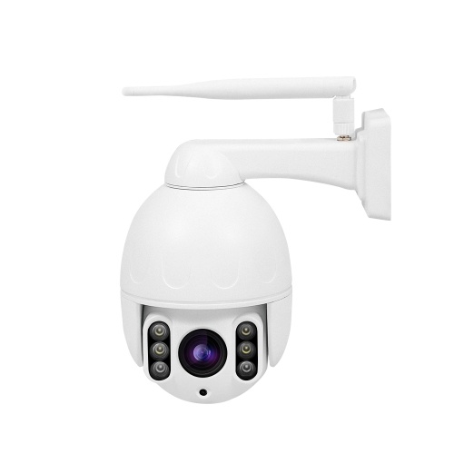 

PTZ WiFi Камера Уличная 1080P IP-камера видеонаблюдения Pan Tilt 4X Оптический зум Купольный монитор наблюдения