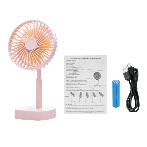 Mini Desk Fan Portable Table Fan