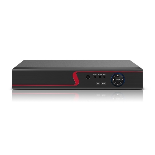 8CH 1080PフルハイビジョンハイブリッドAHD / ONVIF IP /アナログ/ TVI / CVI / DVR CCTVデジタルビデオレコーダーDVR P2Pホームオフィスセキュリティ監視システムキットカメラ用リモート電話監視カメラ（HDDなし）英国プラグ