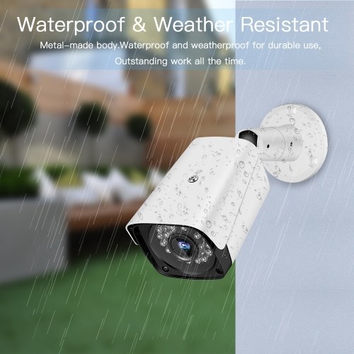 

1080n Pro HD + 4CH Video Security Digital Recorder + 4pcs Analog Security Cameras （HDD Not Included） AU Plug