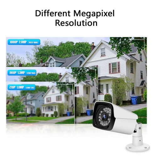 

1080n Pro HD + 4CH Video Security Digital Recorder + 2pcs Analog Security Cameras （HDD Not Included） UK Plug