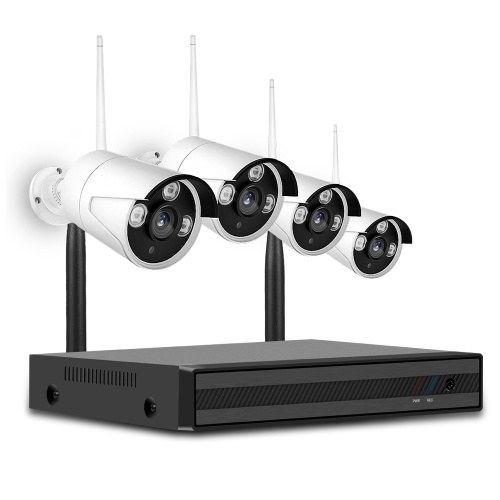 

8CH NVR + 4 pcs1080P Cameras Kit Night Vision IP Camera