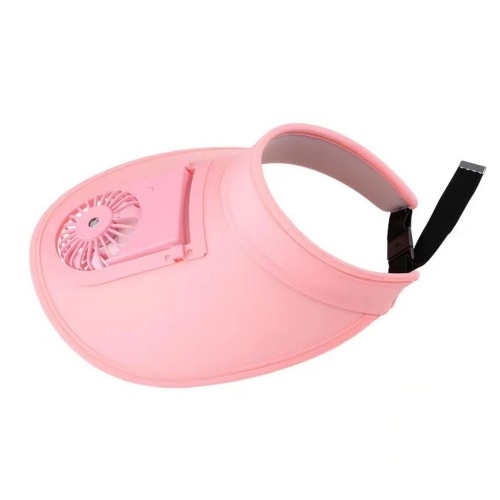 Ventilateur extérieur de chapeau de soleil de chapeau de soleil de sport d'été ventilateur frais pour le cyclisme