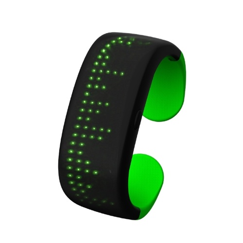 

Glowing Wrist Band LED Sports Slap Flash Bracelet