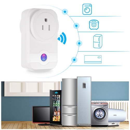 

Home Automation Phone Remote Control Timing Function Voice Control Wifi Smart Plug Socket Working