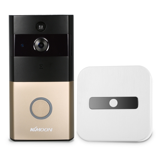 

KKmoon HD 720P Doorbell Беспроводной WIFI видеодомофон с крытым дверным звонком