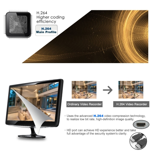 

8CH Channel Full HD 1080P POE NVR Network Video Recorder