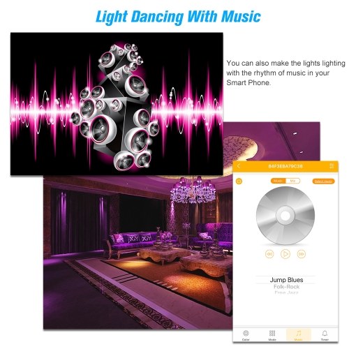 

USB WIFI PC/TV Backlight Kit 5M 16.4ft RGB Light Strip LED
