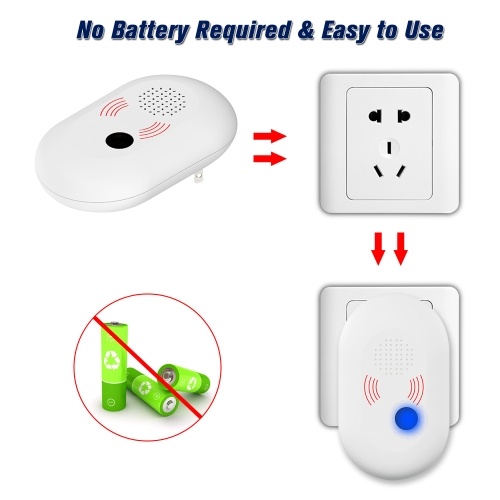 

Electronic Mouse Bug Repellent Ultrasonic Pest Repeller