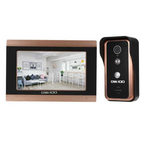 

OWSOO 7inch Monitor Wired WIFI Video Door Phone Doorbell