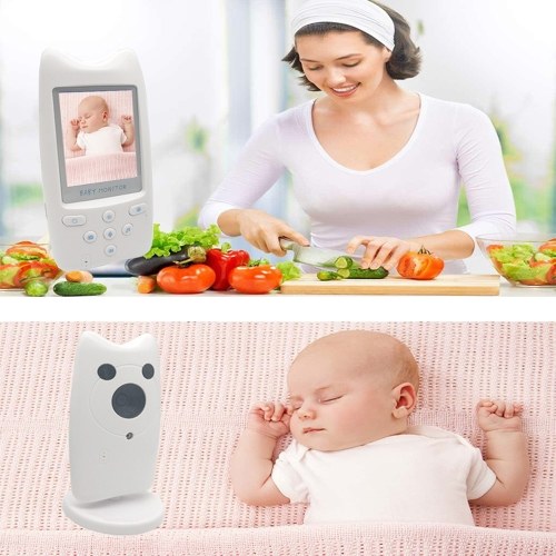 

2.4GHZ Digital Wireless Baby Monitor Two-way Talkback System