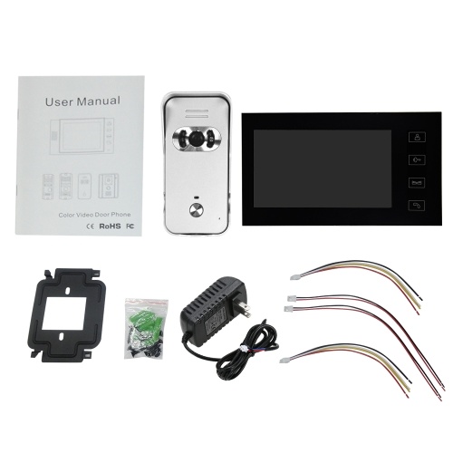 

Home Security 7-inch LCD Screen Monitor Color Video Door Viewer Door Bell