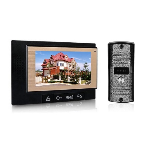

Home Security 7-inch LCD Color Video Door Phone Intercom System