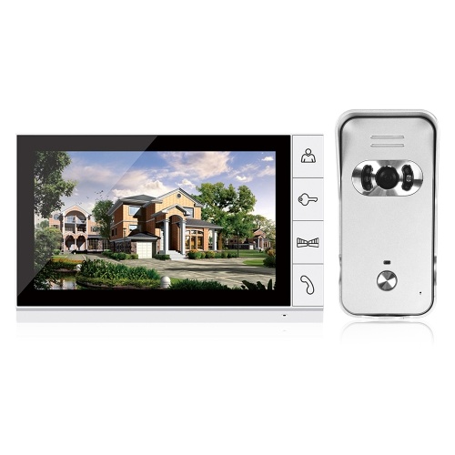 Interphone vidéo couleur LCD, 9 pouces, série Home Security, sécurité domestique