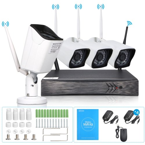 1080P 2MP Wire-less CCTV System