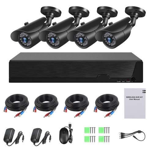 

4 Channel Digital Video Recorder + 4pcs 1080P Cameras
