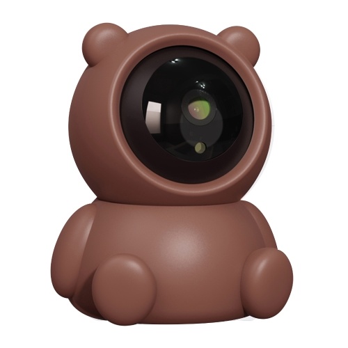 

1080P Home 2.4G WiFi Security Camera, Indoor Wireless WiFi Surveillance Camera Baby Monitor Support Motion Detection, Remote Access, Night Vision, Two-Way Audio, White