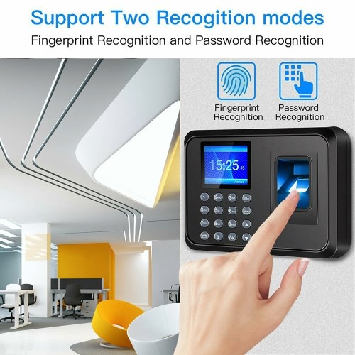 

2.8'' TFT LCD Display Biometric USB Fingerprint Attendance Machine Free Software Password Employee Checking-in Reader