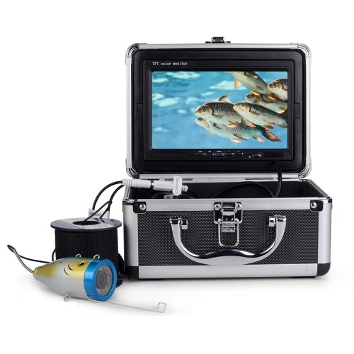 

7inch Color LCD Monitor Underwater Fishing Camera 30 Meters Cable 8G TF Card