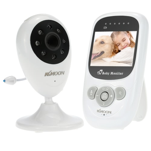 KKmoon 2.4in 2.4GHz Wireless Baby Monitor Alarm Home Security