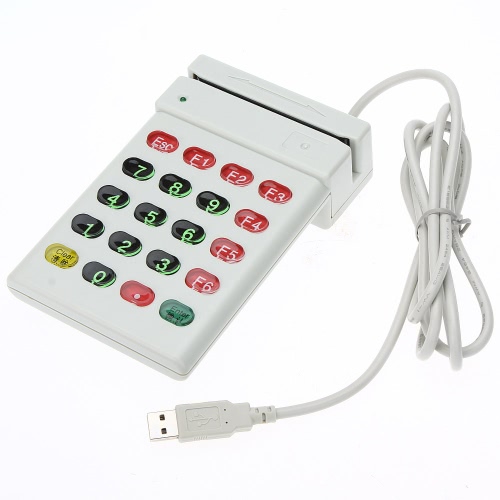 Bi-directional USB 10-120cm/s 5V Numeric Keypad Card Reader Magnetic Card Reader