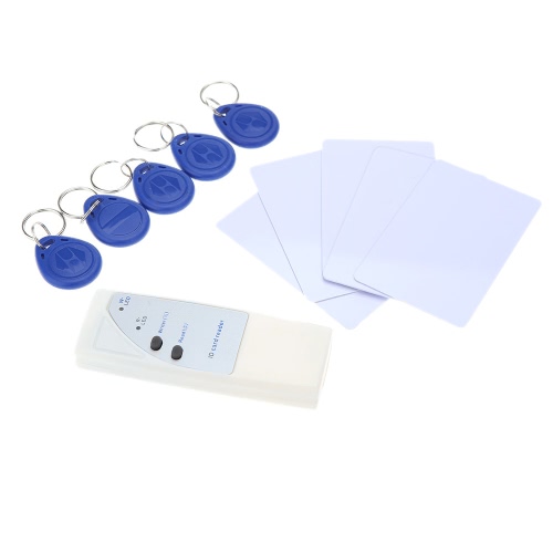 ID Card Reader Poche copieur écrivain duplicator + 5 cartes en écriture et + 5 porte-clé