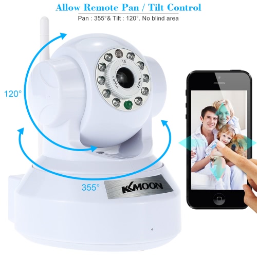 

KKmoon 0.3MP WiFi Wireless Network IP Camera