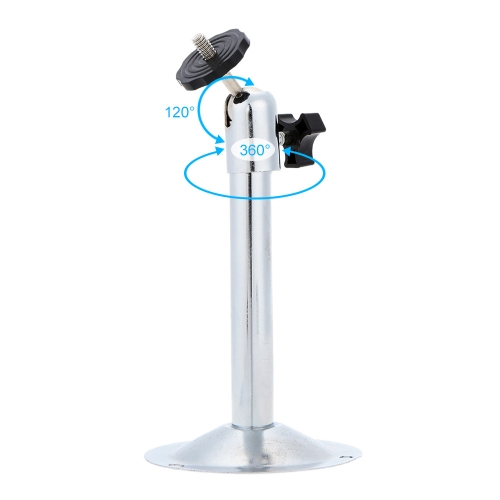 

18CM Stainless Steel Wall Ceiling Mount CCTV Bracket with Adjustable Angles for Surveillance IP Camera DVR Security System