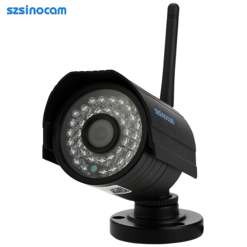 中古szsinocam HD 2.0MPメガピクセル1080 PワイヤレスWifiカメラCCTV監視セキュリティP2PネットワークIPクラウド屋内屋外用弾丸カメラのサポートOnvif耐候性IRカットナイトビューモーション検知EメールアラームAndroid / iOS APP無料CMS