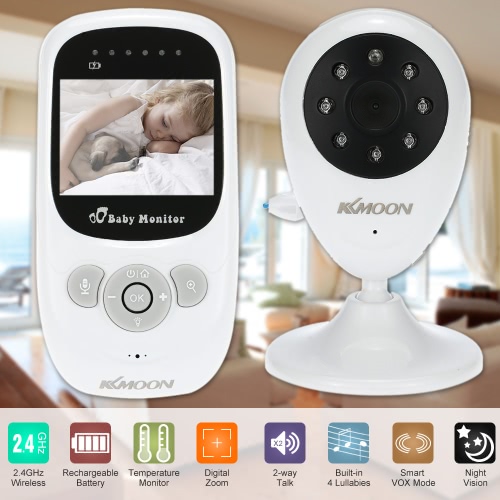 

KKmoon 2.4GHz 2.4in Wireless LCD Baby Monitor