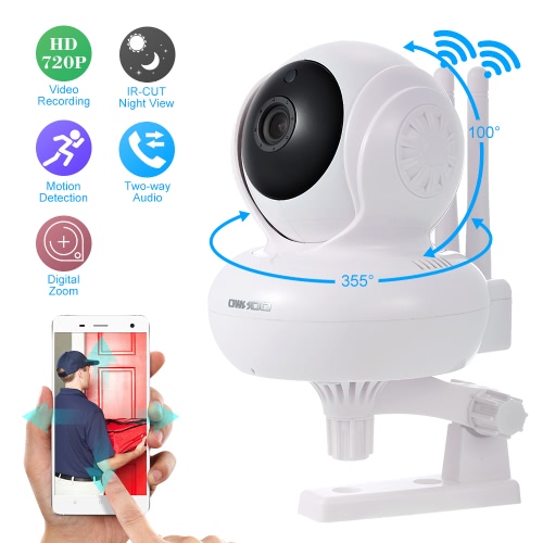 

OWSOO 720P Wireless WIFI Double Antennas IP Camera