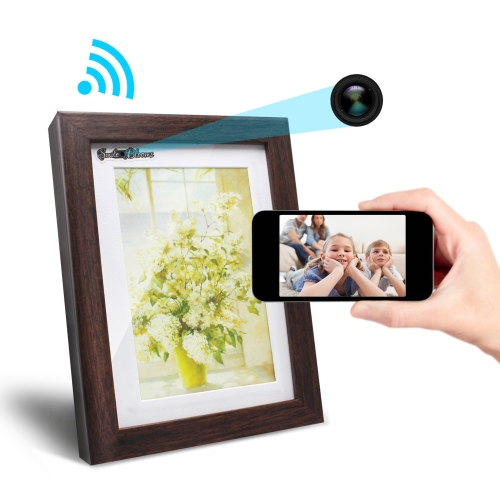 720P Wifi Photo Frame Camera Mini Cam Câmeras escondidas